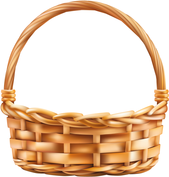 Basket - Vegetable Basket Clip Art Png (866x650), Png Download