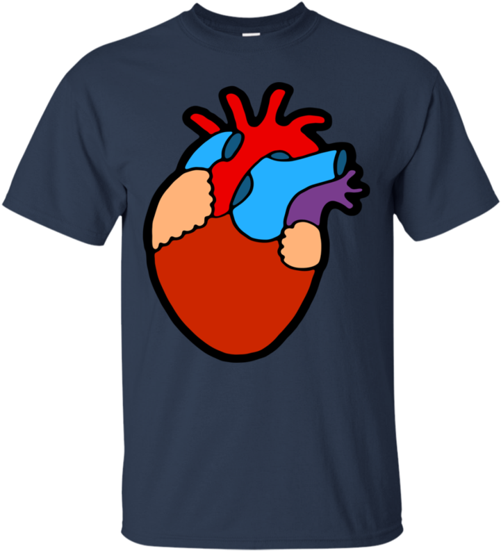 Anatomical Heart Evannave T Shirt & Hoodie - T Shirt Mickey Harry Potter (800x800), Png Download