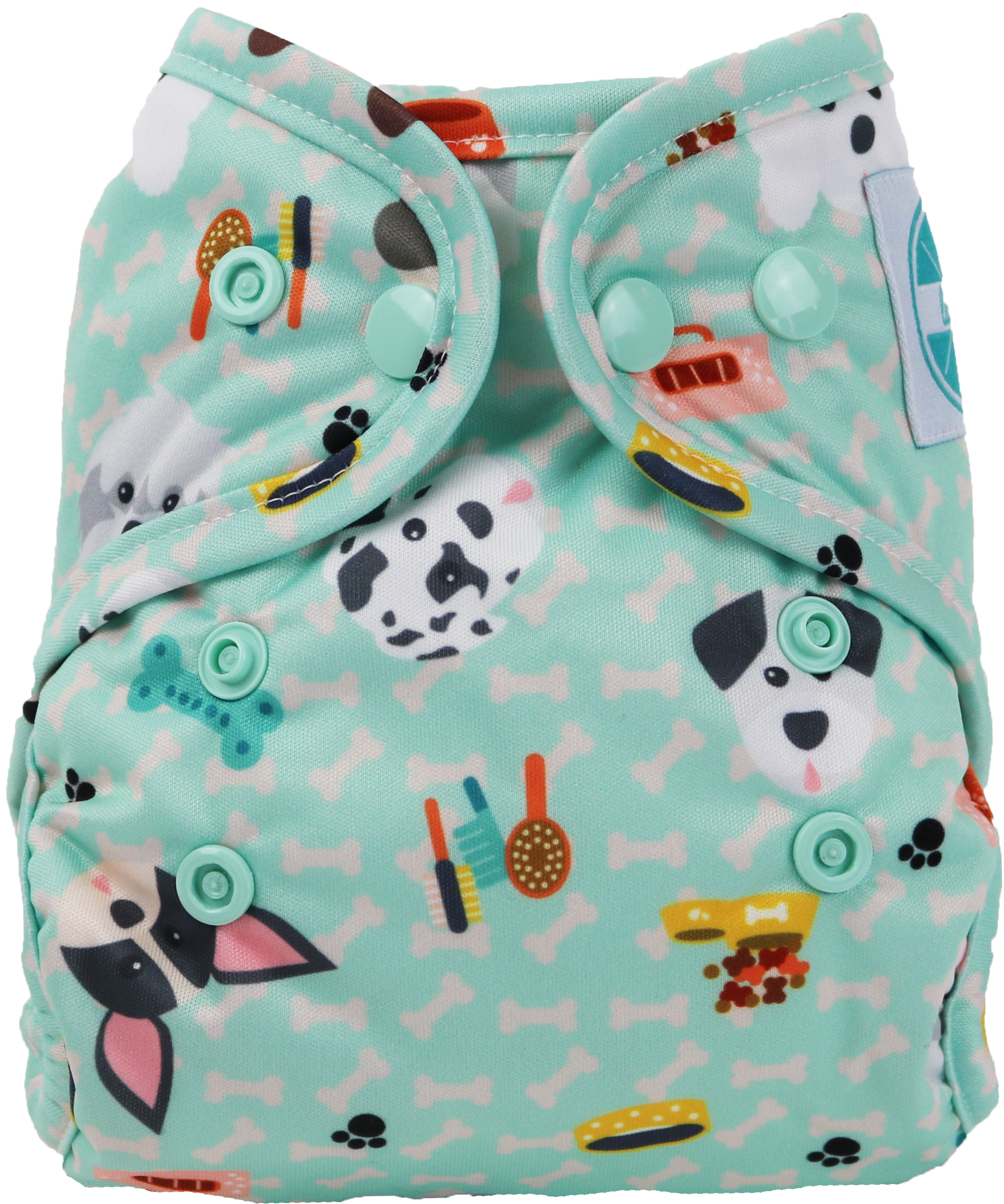 Newborn Aio Diaper - Shoulder Bag (3436x3436), Png Download