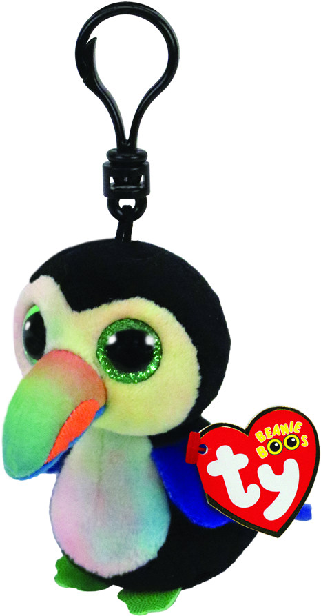 Beaks The Toucan - Ty Beanie Boos Rusty (497x900), Png Download