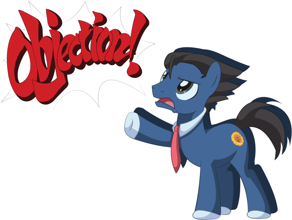 Phoenix Wright Objection (1024x769), Png Download