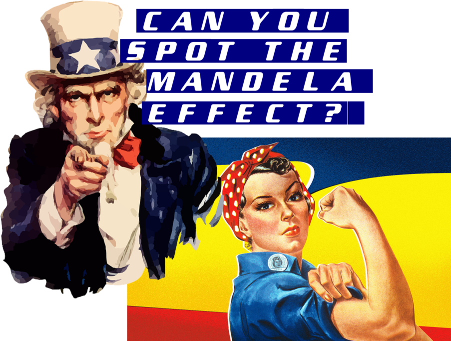 Uncle Sam & Rosie Riveter Changed By The Mandela Effect - Your Country Needs You Man (1024x683), Png Download