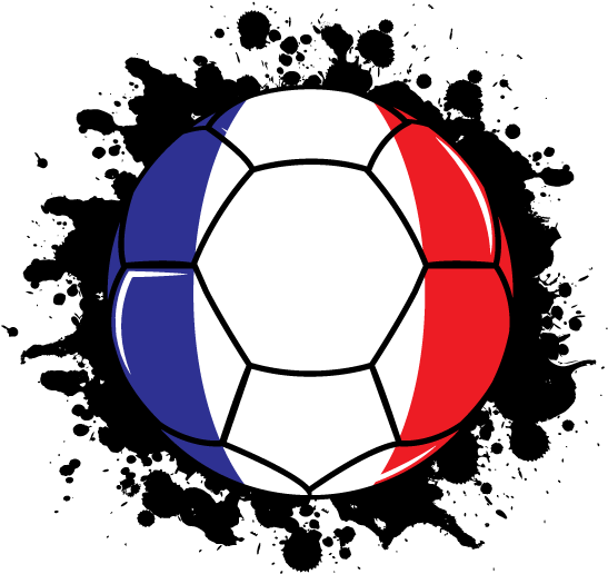 France Soccer Ball Junior's Tank Top - T-shirt (674x636), Png Download