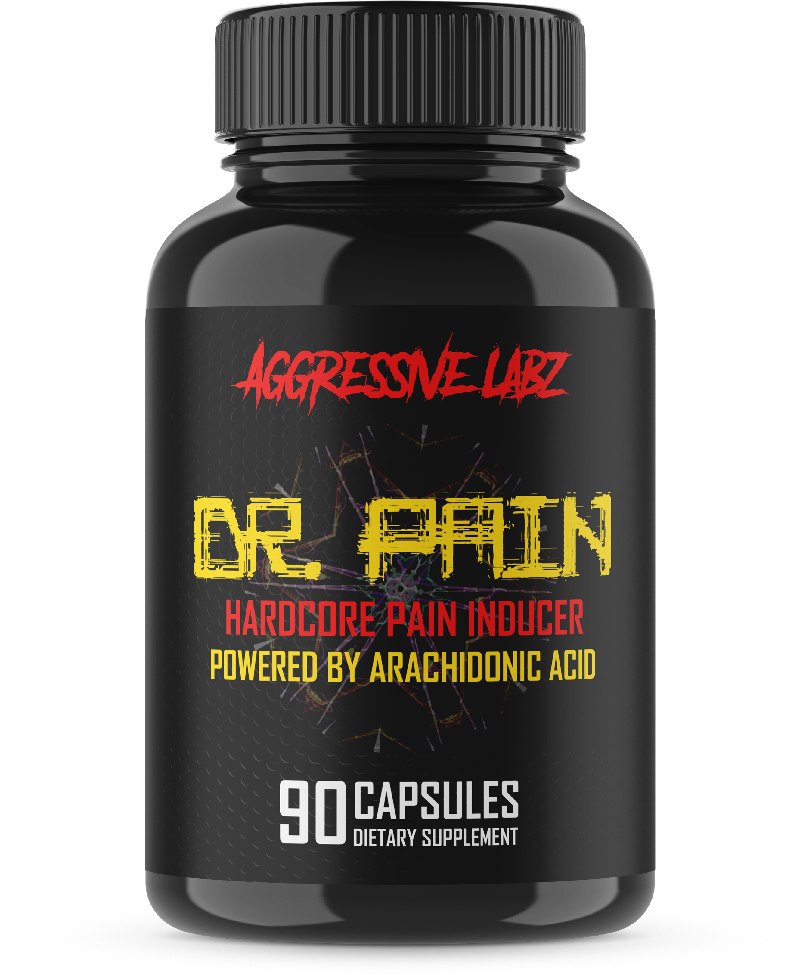 Pain Arachadonic Acid Natural Muscle Builder - Aggressive Labz Hade (5669x4000), Png Download