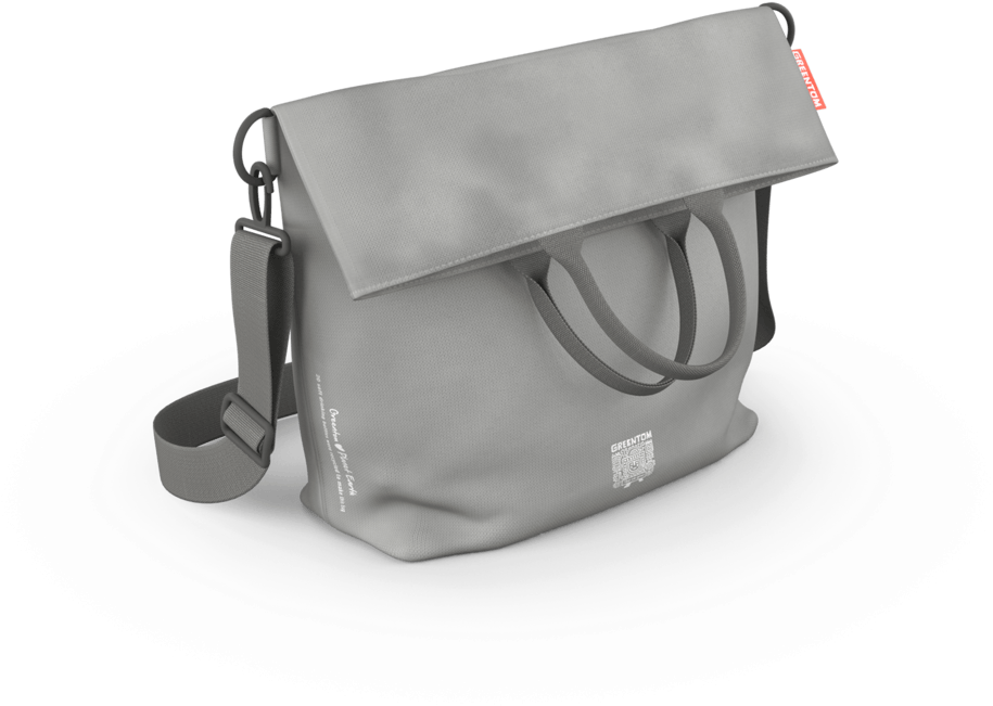 Diaper Bag Grey - Greentom Diaper Bag Petrol (1000x1000), Png Download