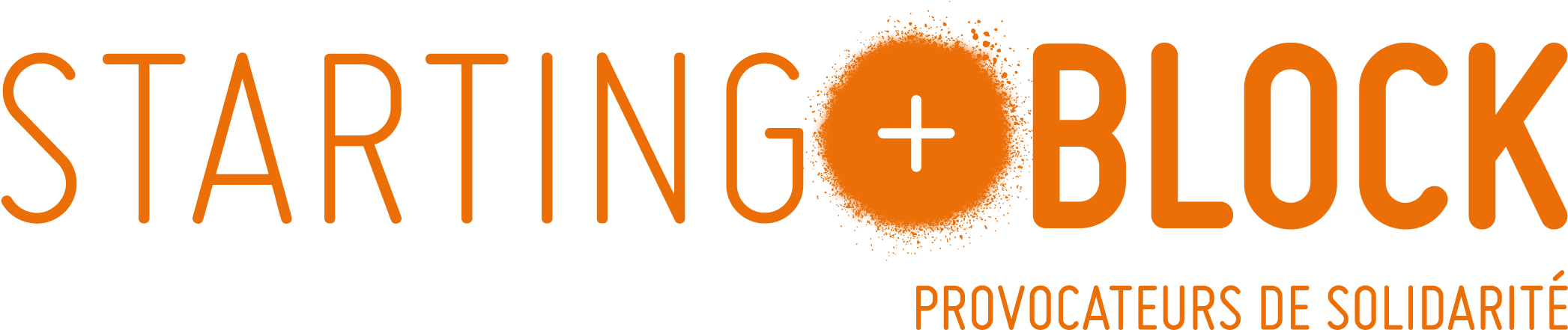 Logo Starting-block - Starting Block (2362x584), Png Download