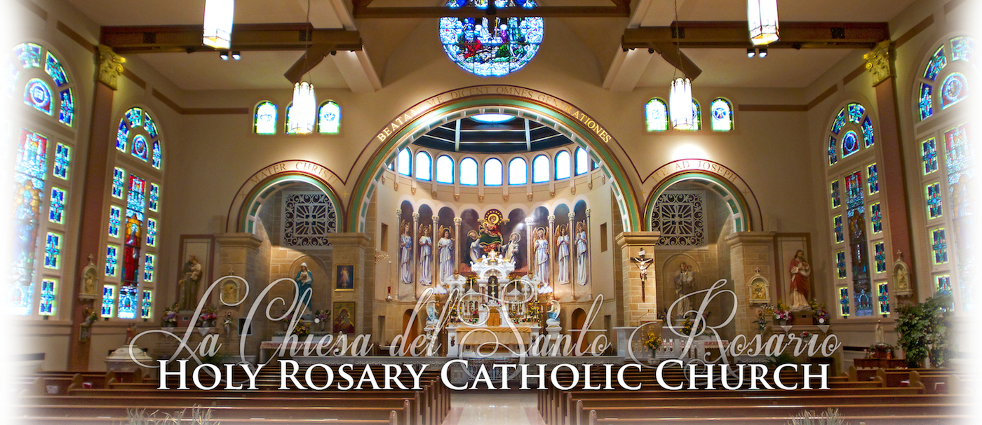 Holy Rosary Catholic Church Indianapolis (1400x607), Png Download