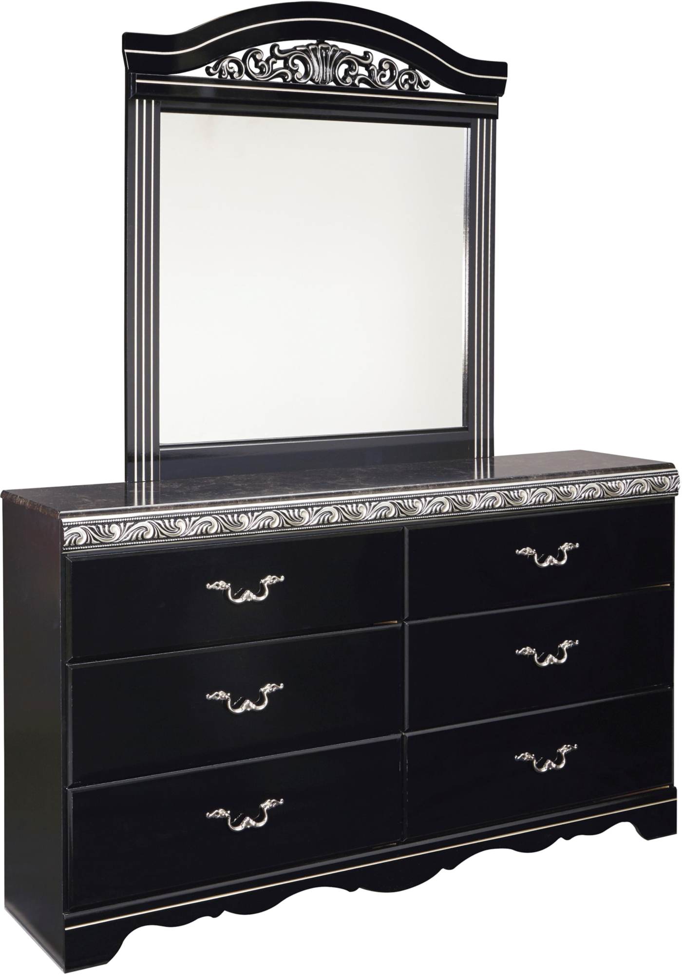 Constellations Dresser And Mirror - Chest Of Drawers (1400x2002), Png Download