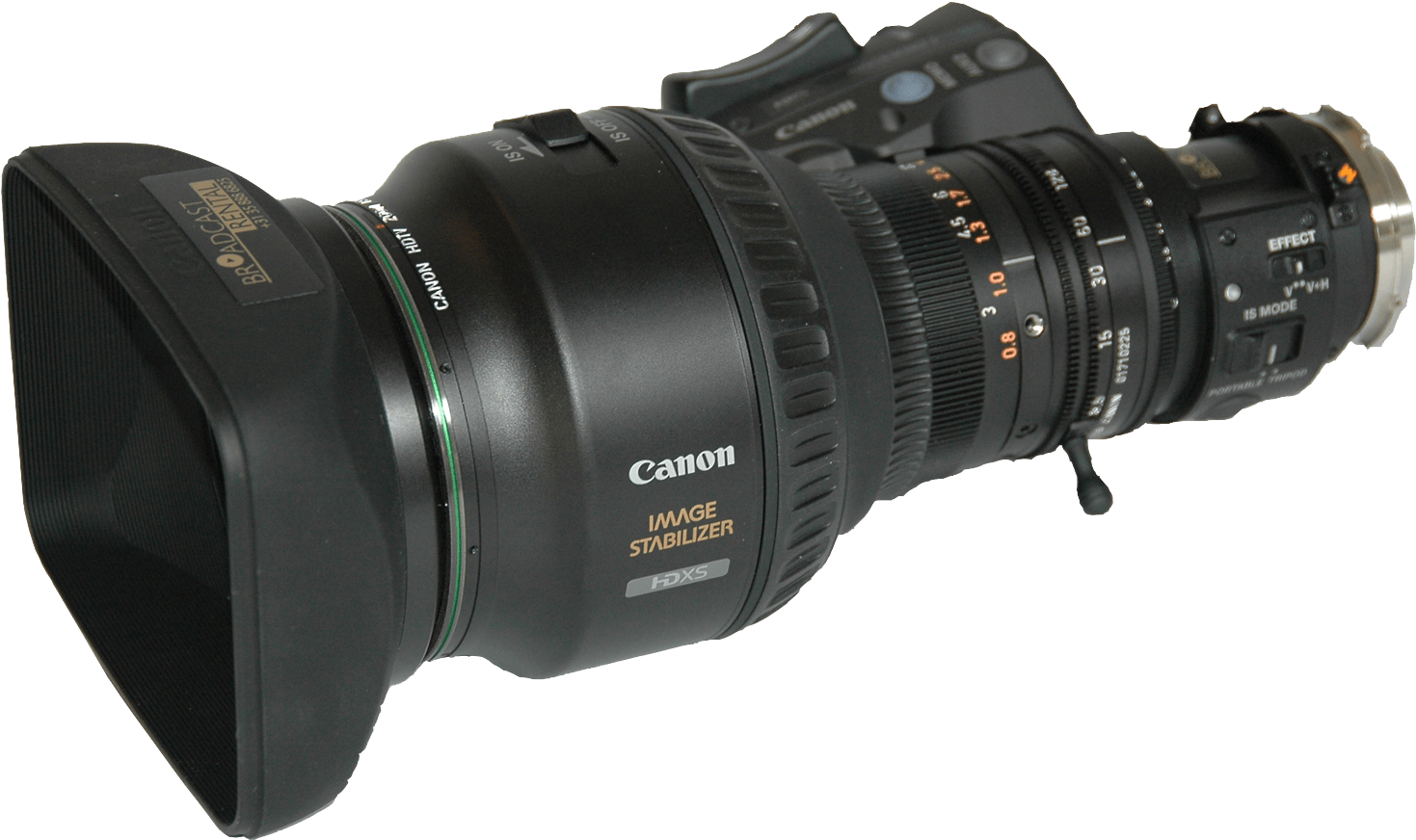 Canon Cj18ex7.6b 4k Uhd Portable Broadcast Eng Lens (1600x875), Png Download