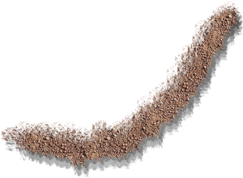 Dirt Edges Png - Dirt Road Texture Png (537x391), Png Download