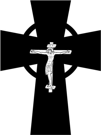 Serbian-byzantine Orthodox Cross - Orthodox Cross Png (430x573), Png Download