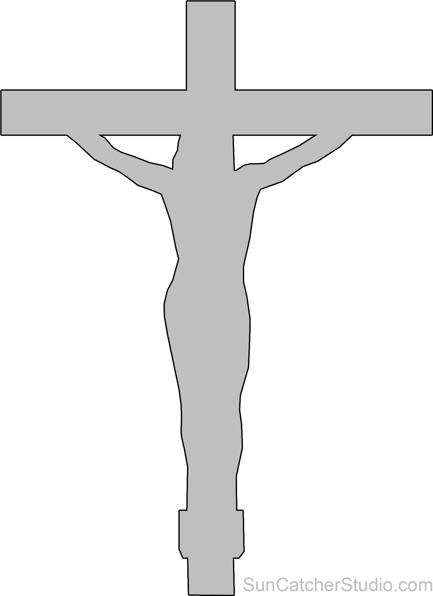 Religious And Christian Clip - Cross In The Woods (2000x2000), Png Download