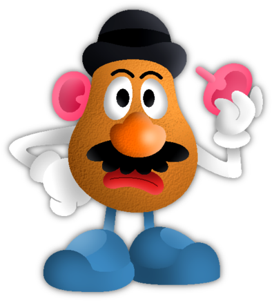 Clipart Free Library By Gonzalocortez On Deviantart - Mr Potato Head Png (400x441), Png Download