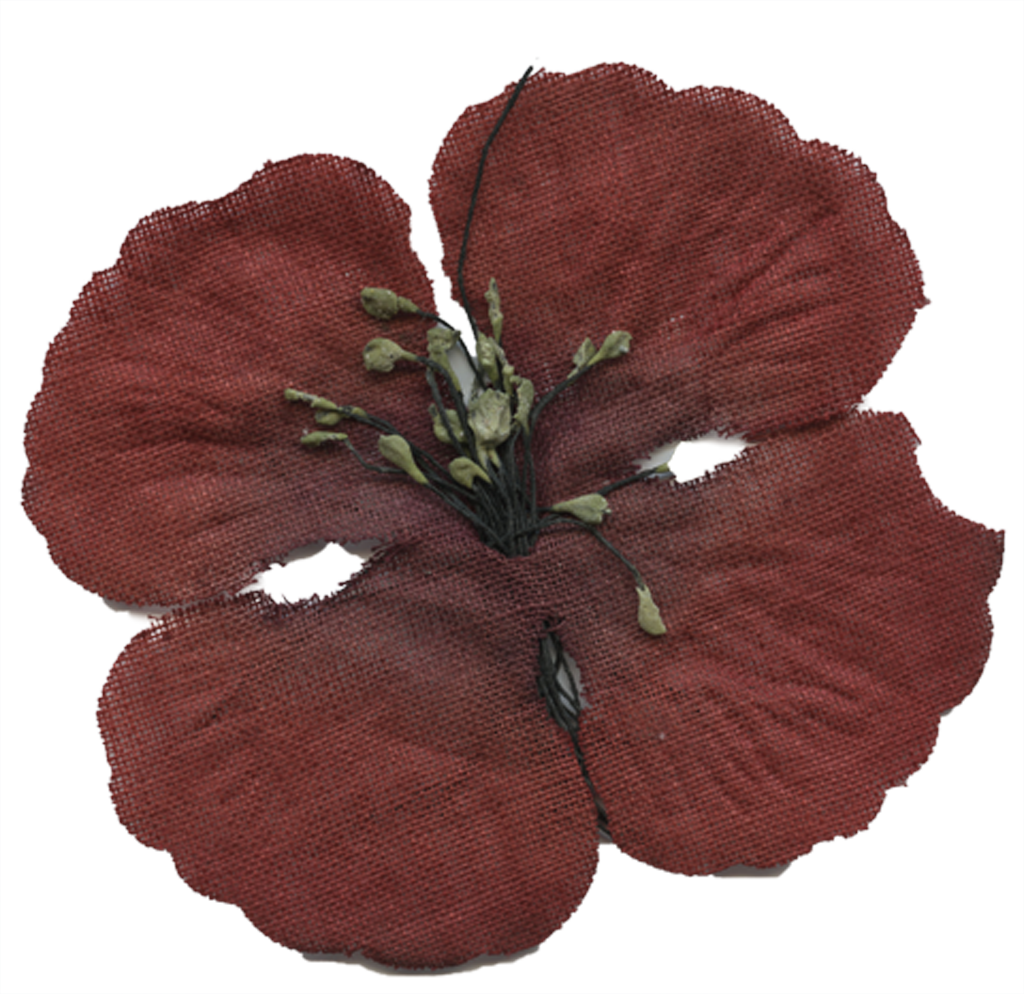 Cloth Poppy - Artificial Flower (1024x994), Png Download