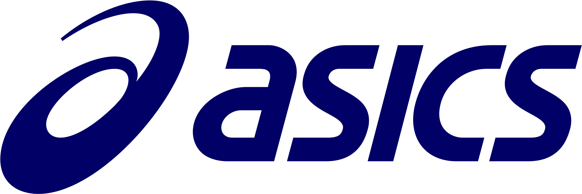 Open - Asics Logo (2000x704), Png Download