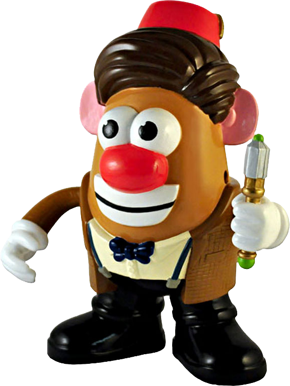 11th Doctor Matt Smith Mr Potato Head - Mr Potato Head Doctor (576x765), Png Download