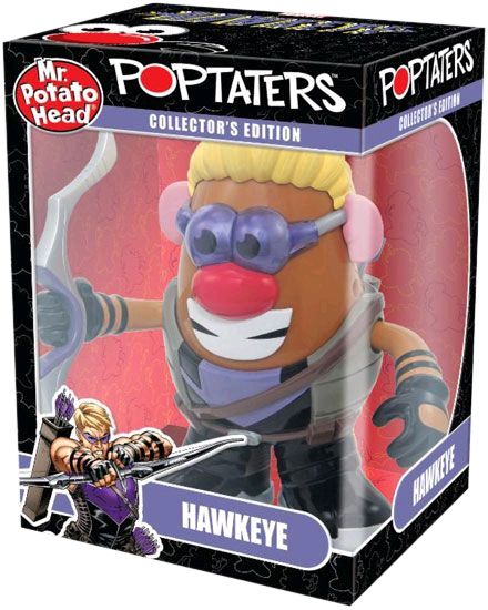 Mr Potato Head - Hasbro Hawkeye (marvel) Mr Potato Head Poptaters (440x550), Png Download