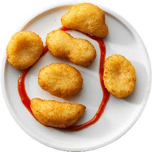 Dinner - Bk Chicken Nuggets (345x348), Png Download