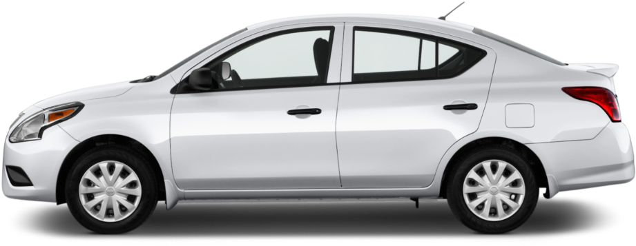 Car Image Png - Nissan Versa 2017 Side View (1280x720), Png Download