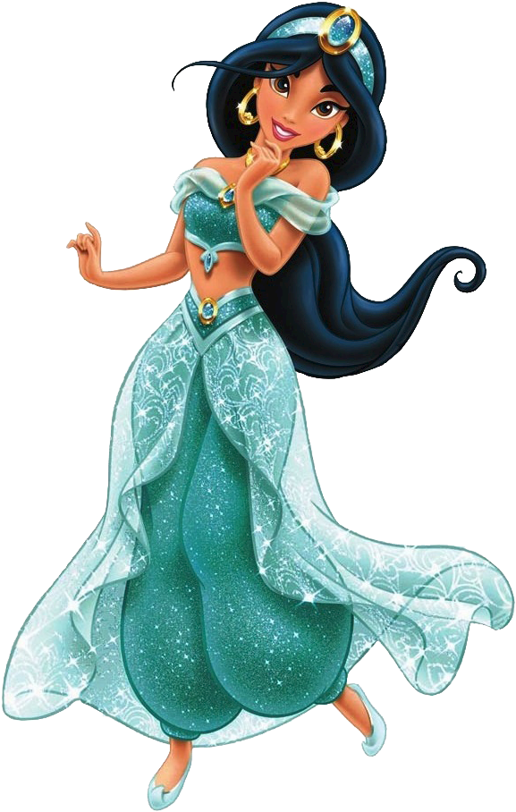 Png Image Information - Imagenes De La Princesa Jazmin (595x924), Png Download
