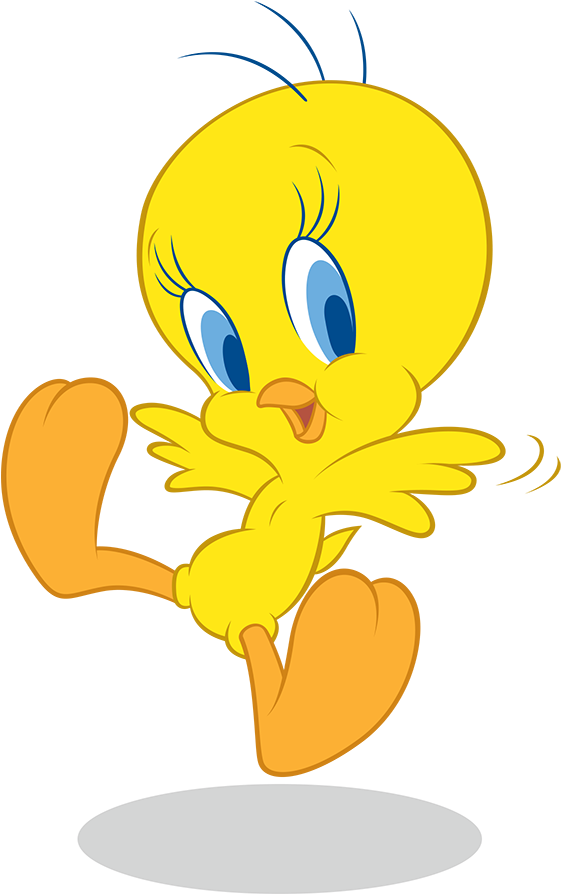 Tweety-body - Tweety Bird (568x950), Png Download