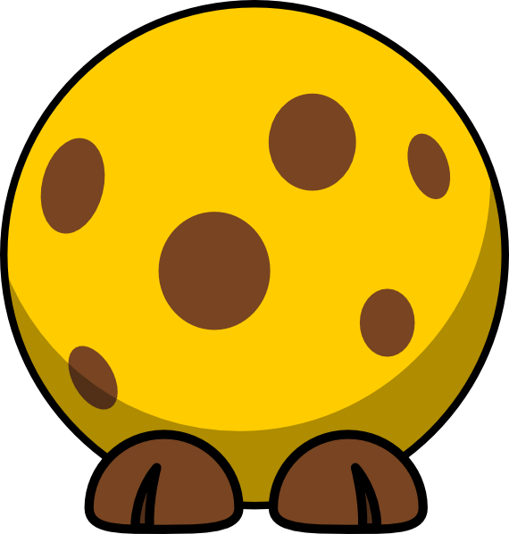 No Head Clip Art At Clker Com - Giraffe Body Clipart (570x598), Png Download