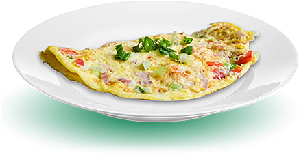 Omelette Png (450x316), Png Download