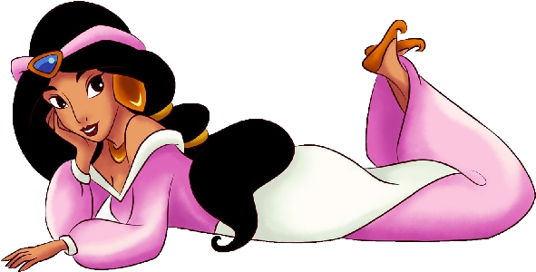 Princess Jasmine Disney Pictures - Aladdin Et Jasmine Png Clipart (600x600), Png Download