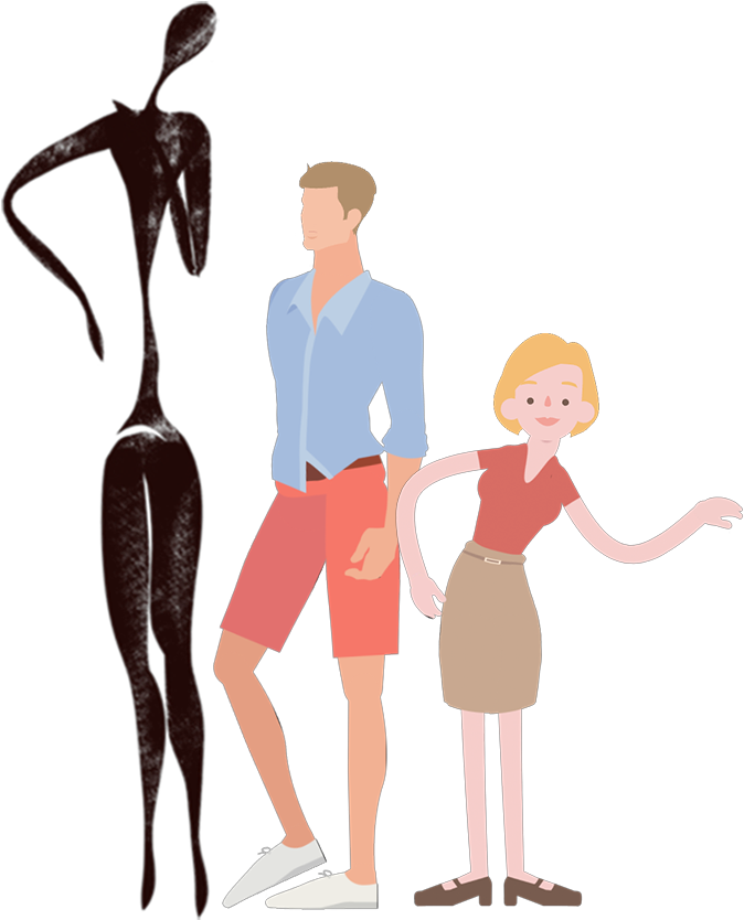 2d Character Ctreation - Illustration (693x846), Png Download