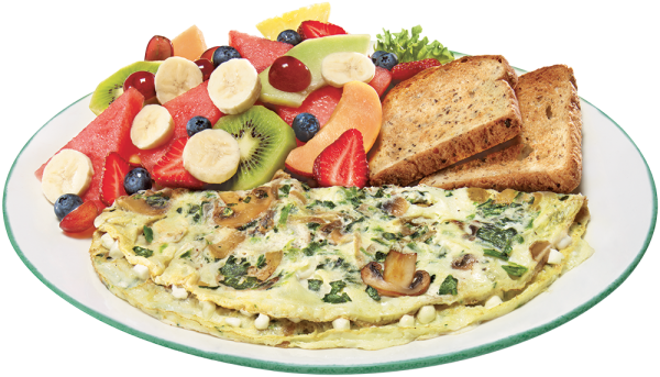 Cora's Gigi Omelette (600x343), Png Download