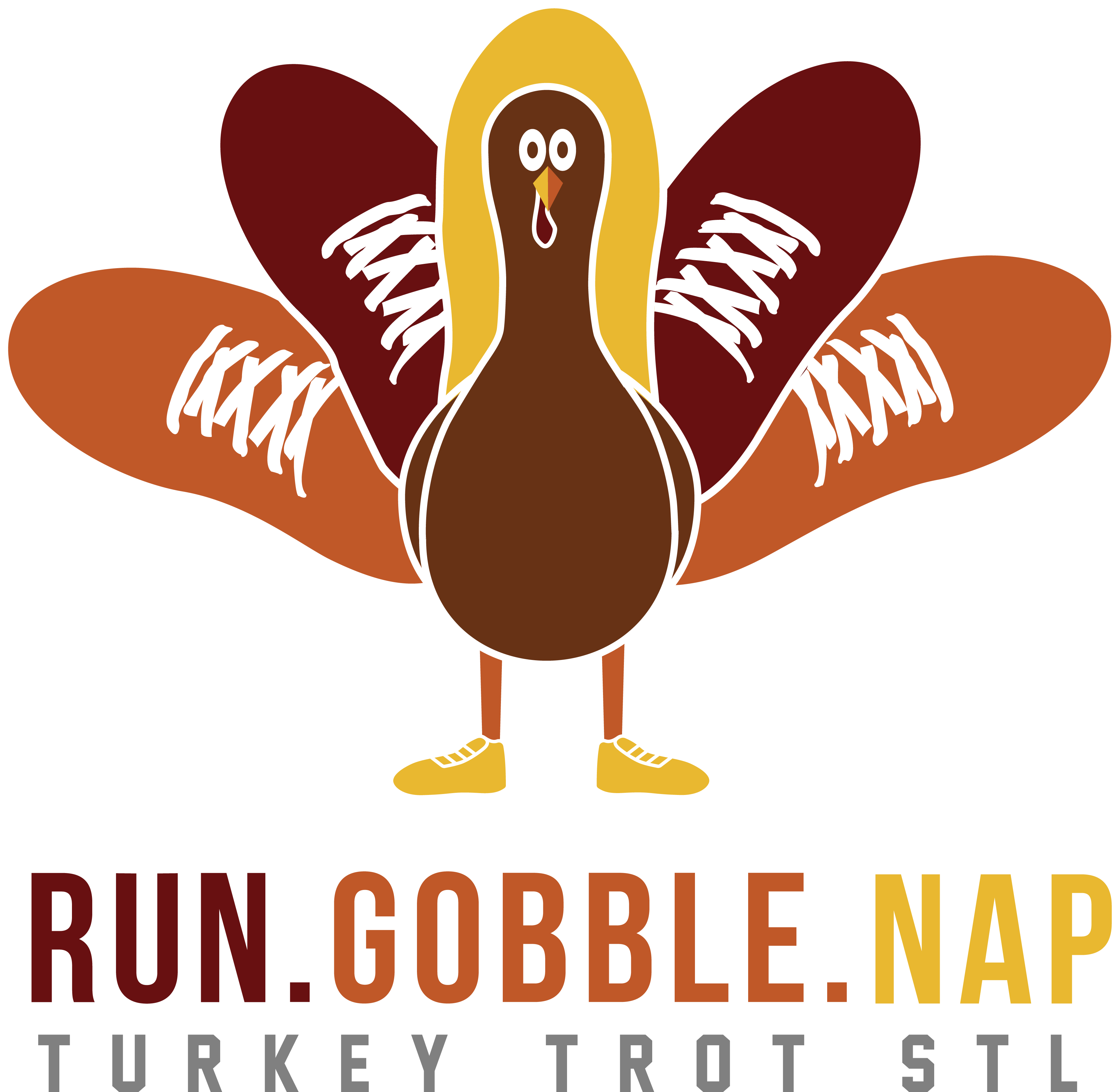 Turkey Trot Stl - St. Louis (4236x4185), Png Download