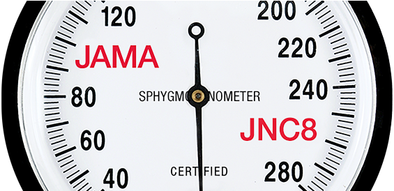 Jnc8 2014 Sphygmomanometer Jnc8 2014 Sphygmomanometer - Jama Jnc8 (666x273), Png Download