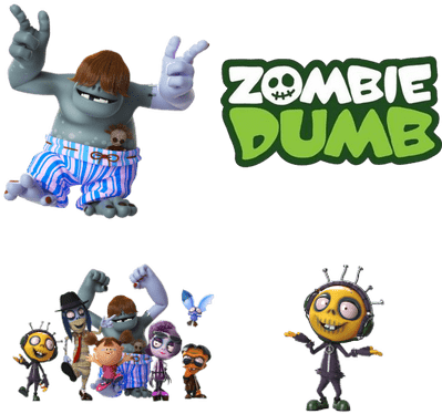 Zombie Dumb - Television (400x400), Png Download
