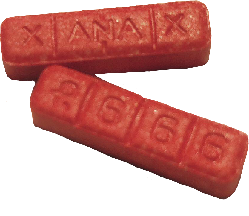 666 Xanax (834x722), Png Download