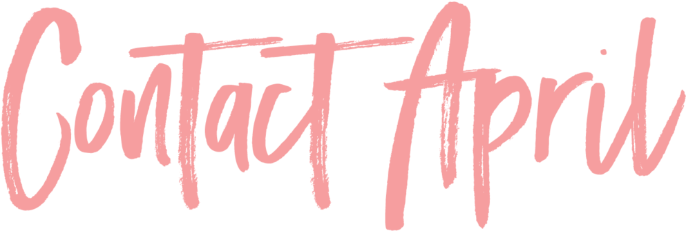 Contact April - Calligraphy (1000x398), Png Download