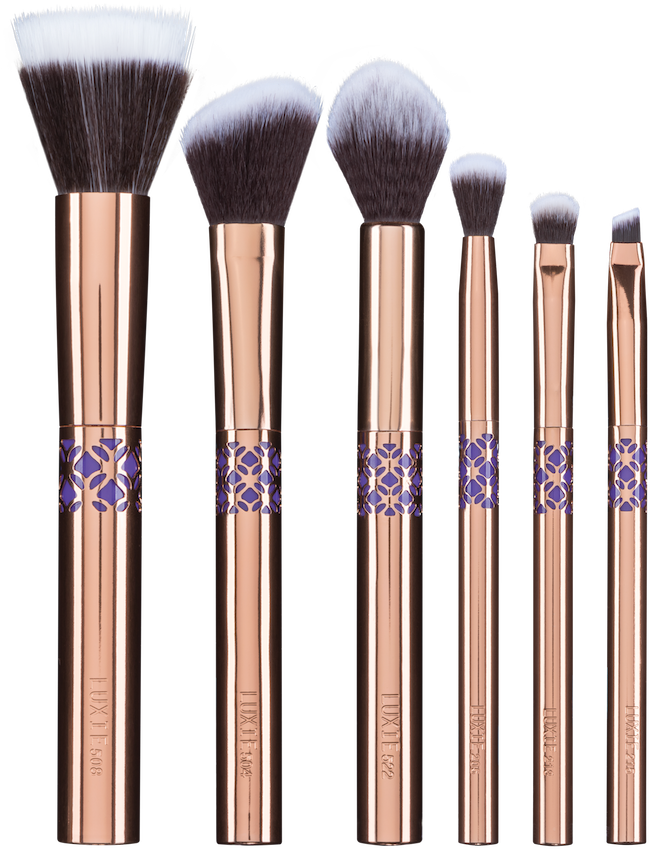 The Six-piece Luxie Beauty Princess Jasmine Makeup - Princess Jasmine Makeup Brushes (773x1000), Png Download