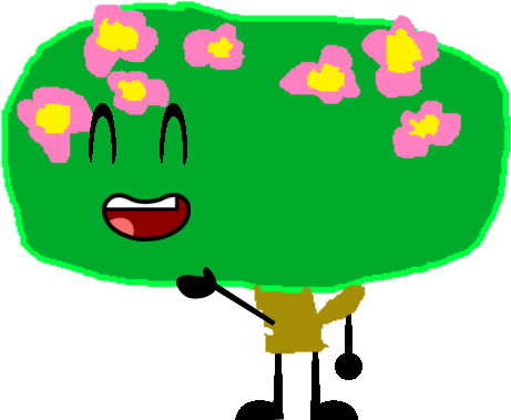 Flower Tree Singing - Tree (664x436), Png Download