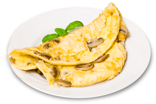 Champignons - Omelette (700x500), Png Download