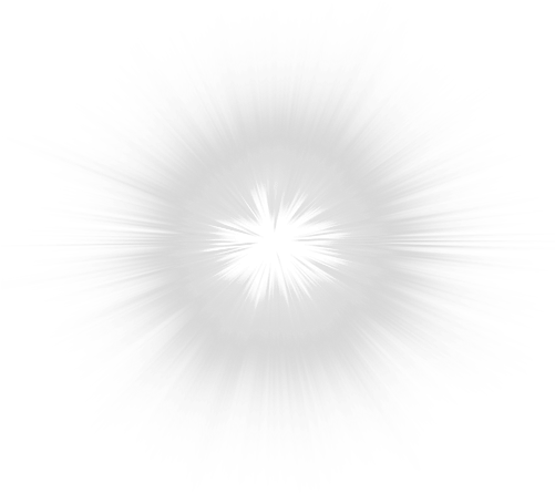 White Flare Png Freeuse - Monochrome (500x500), Png Download