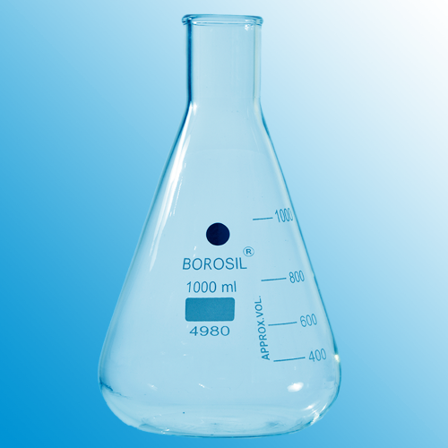 Erlenmeyer Flask (500x500), Png Download