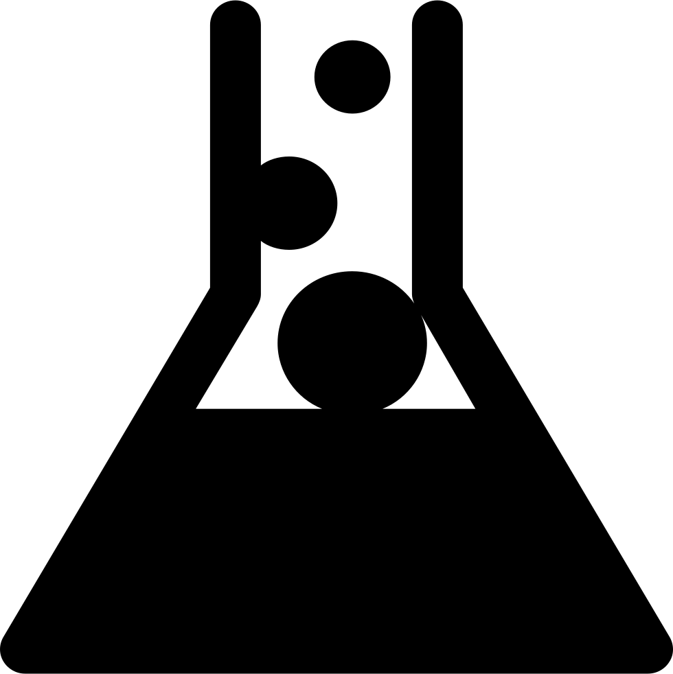 Erlenmeyer Flask Bubbles - Erlenmeyer Flask Icon Jpg (980x982), Png Download