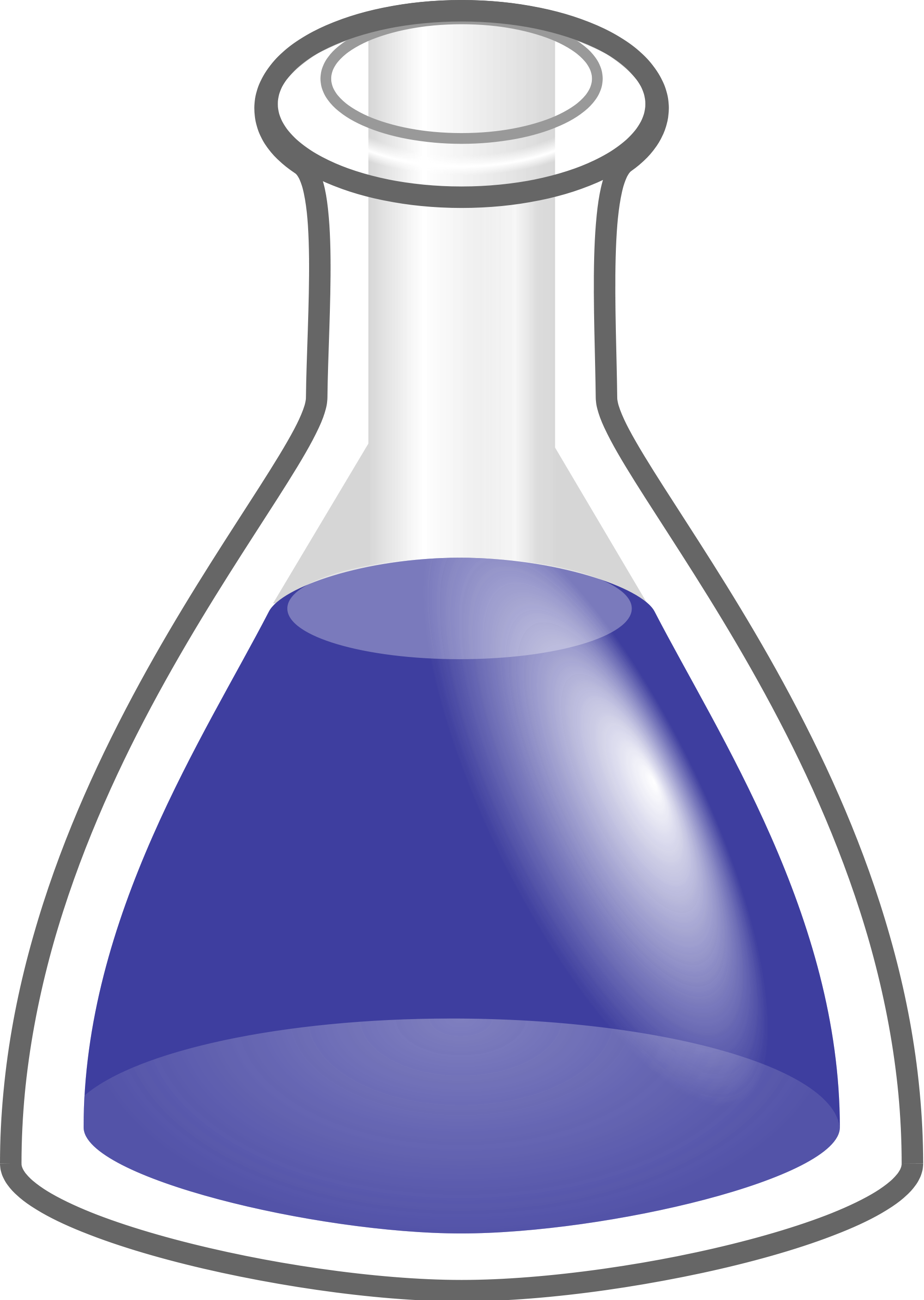 Open - Erlenmeyer Flask Png File (2000x2814), Png Download