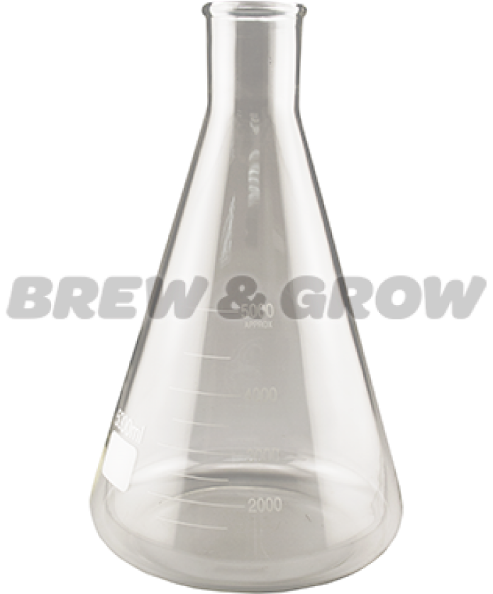 Erlenmeyer Flask - 5000 Ml - Glass Bottle (920x880), Png Download