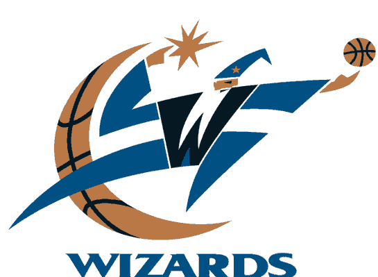 The Best And Worst Nba Logos - Nba Washington Wizards (545x399), Png Download