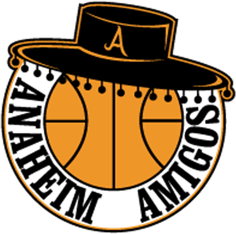 Nba Clip Hat - Anaheim Amigos (1024x1024), Png Download