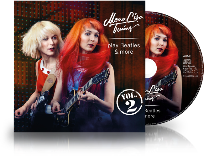 "monalisa Twins Play Beatles & More" Album Cd Vol - Album Cover (750x534), Png Download