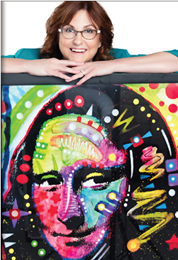 Monalisa Touch Is A Medical Laser Technology That Delivers - Mona Lisa Graffiti Art (460x365), Png Download