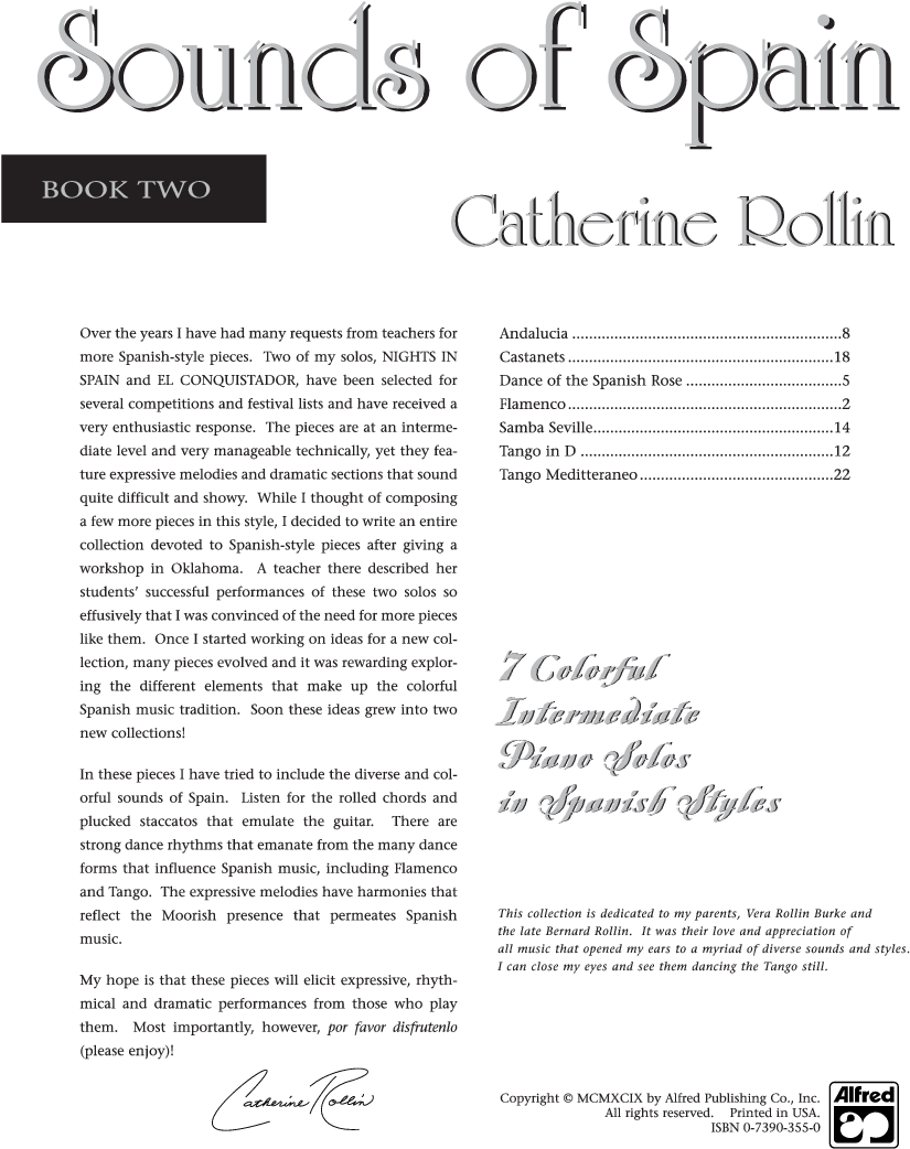 Sounds Of Spain Thumbnail Sounds Of Spain Thumbnail - Catherine Rollin (864x1152), Png Download