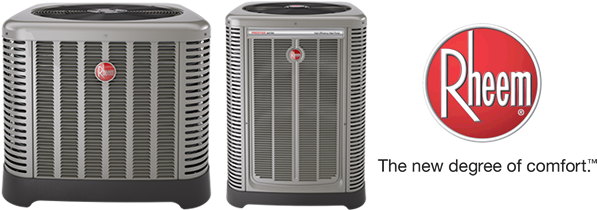 Hvac Service Lake Of The Ozarks - 3 Ton Rheem 14 Seer R-410a Heat Pump Condenser (classic (650x250), Png Download