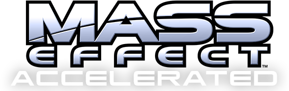 Mass Effect Accelerated Humannoyd Mea Mainlogosized5 - Mass Effect 2 Logo Png (994x199), Png Download